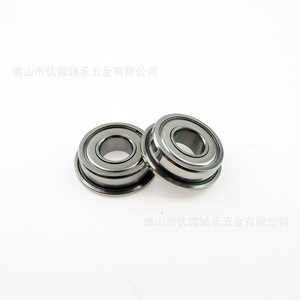 ตลับลูกปืนหน้าแปลนยู-ไมโคร พรีซิชั่น F698-2Z เส้นผ่านศูนย์กลางภายใน 8 มม. เส้นผ่านศูนย์กลางภายนอก 19 มม. ความหนา 6 มม. สแตนเลสขัดเงา - Product Image 4