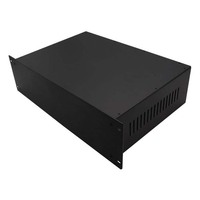 Boîtier de serveur industriel en tôle, châssis métallique pour ordinateur, armoire réseau 3U 19 pouces à montage en rack, boîtier métallique