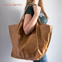 Sacs à main pour femmes Colefa 2026, neufs, style européen et américain simple, en cuir PU souple, décontractés, grande capacité, sacs à main pour femmes