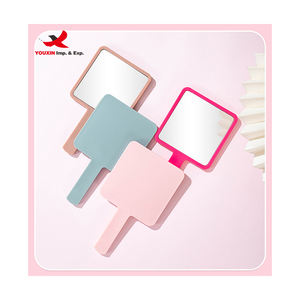 Mixed Procurement Low Price Factory Wholesale Handheld <b>Vanity</b> <b>Makeup</b> Mirror <b>Makeup</b> Handle Cosmetic Mirror for Women - Product Image 2