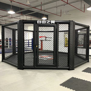 <span class=keywords><strong>Cage</strong></span> octogonale de 6 m * 6 m pour les arts martiaux avec cadre en acier pour la boxe professionnelle - Product Image 4