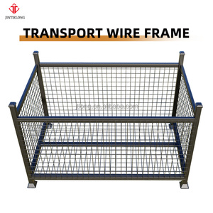 Chariot à plateau JinTieLong, chariot à plateau, design carré, matériau Q235, capacité de charge de 100 kg, couleur noire, durable - Product Image 3