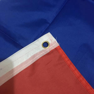 Пользовательские яркие цвета и защита от выцветания синий белый красный Российской Федерации национальные флаги с логотипом печати - Product Image 2