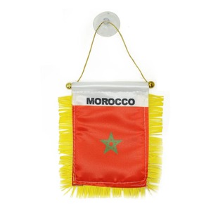 Drapeau mexicain personnalisé à franges, double face, avec <span class=keywords><strong>ventouse</strong></span> pour fenêtre et décoration de rétroviseur de voiture - Product Image 3