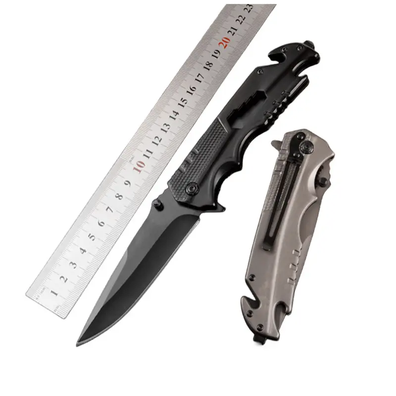 New style Folding Gift Multi Functional Knife with Seat belt Cutter and Glass Breaker for Festival Gift