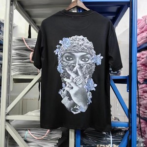 Camiseta de Hombre de Alta Calidad con Estampado Gráfico Personalizado DTG, Camiseta Extra Grande para Hombre IH NOM UH NIT <span class=keywords><strong>Stranger</strong></span> Things con Estampado de Máscara Hipster - Product Image 2