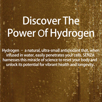 SENZA Generador de agua de hidrógeno Botella Dispositivo inhalador Electrólisis de agua Electrolizador Célula electrolítica