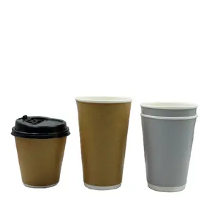 Hohe qualität überlegen papier tasse kaffee hersteller für heiße getränke