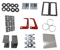 Fabrication sur mesure de tôles en acier inoxydable OEM, découpe laser, pliage CNC, soudage, pièces avec revêtement en poudre