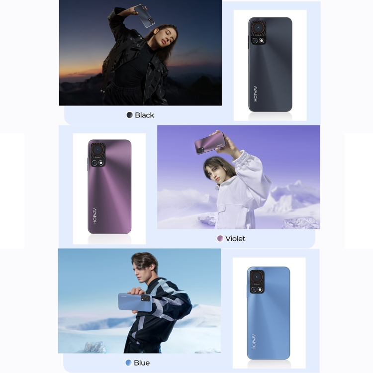 HOTWAV Note 13 Smartphone Android 13 2024 – 8+128GB/1TB TF, Batteria 5160mAh, 6.6” HD+
