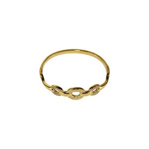 สร้อยข้อมือแบบโซ่เส้นเล็ก สแตนเลสสตีล 316L ชุบทอง PVD ทนทาน เป็นมิตรต่อสิ่งแวดล้อม - Product Image 1