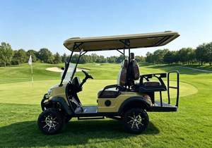 Carrito de Golf de 4 Plazas con Asientos Espaciosos, Conducción Suave, Fuerte Agarre al Terreno, Útil para Caminos No Públicos - Product Image 2