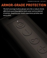 Étui de protection en silicone de qualité supérieure pour haut-parleur Anker Soundcore 3, avec sangle réglable, housse de protection antichoc, accessoires d'extérieur