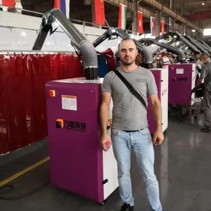 نظام استخراج طرد مركزي قابل للتخصيص ، ولحام ذراع العادم مع ذراع حامل مرنة - Product Image 6