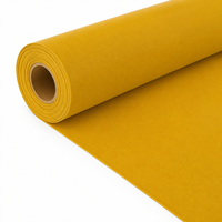 Tissu PVC tissé 500D 18x18 jaune très visible, résistant aux intempéries, pour Air Dancer à large enroulement, pour promotions commerciales