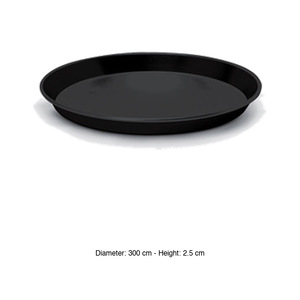 Moule à gâteau rond en acier bleu Ø 30 cm H 2,5 cm - Product Image 3
