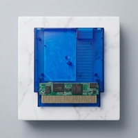 Cartucho Multijuegos PAL y NTSC Sin Restricción Regional NES 249 en 1, Juegos Retro Combinados en Color Azul Claro y Rojo Claro para NES