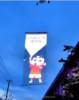 Pantallas LED Transparentes para Publicidad, Pantalla LED Voladora para Drones, Video Wall
