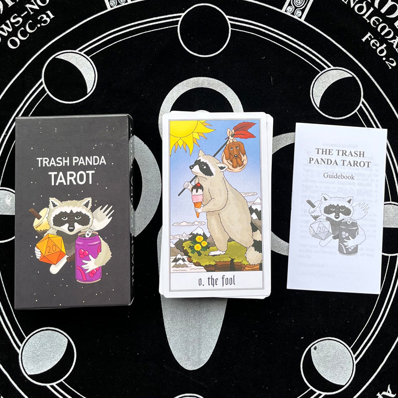 Tarocchi del panda della spazzatura