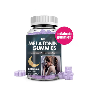 Gomitas Veganas para Dormir de Fabricante OEM, Suplemento Alimenticio con <span class=keywords><strong>Vitamina</strong></span> <span class=keywords><strong>B6</strong></span> y Melatonina - Product Image 1