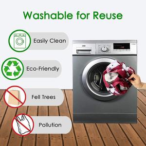 Promozionale pieghevole sacchetto di acquisto di generi alimentari, di qualità Superiore riutilizzabile sacchetto di generi <span class=keywords><strong>alim</strong></span> - Product Image 5