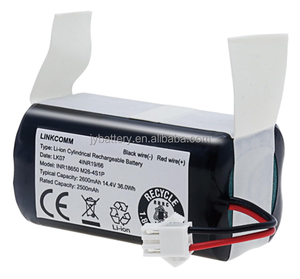 Batería de Repuesto de 14.4V para <span class=keywords><strong>Cecotec</strong></span> <span class=keywords><strong>Conga</strong></span> 1290 1390 1490 1590, Batería de Litio de 14.8v 2600mah para Robot <span class=keywords><strong>Aspiradora</strong></span> - Product Image 4