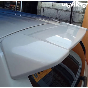 Haosheng — becquet de toit arrière en Fiber de carbone ABS, accessoires automobiles pour <span class=keywords><strong>Mitsubishi</strong></span> Pajero Sport 2016 2017 2018 2019 20202 2021 - Product Image 3