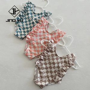 Fabricants de maillots de bain pour bébés de haute qualité 2024, sur mesure, tissu écologique RPET UPF 50, maillot de bain pour enfants, maillot de bain pour bébés - Product Image 3