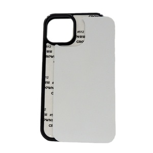 Vente en gros de coques de téléphone portable vierges en sublimation 2D pour iPhone 15/15 PRO MAX, coque de téléphone à impression <span class=keywords><strong>photo</strong></span> DIY avec plaque en aluminium - Product Image 1