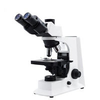 Trinocular Binocular Biological Optical Microscope High Definition 360 Rotatable Head Bright/Dark Field Phase Contrast Camera