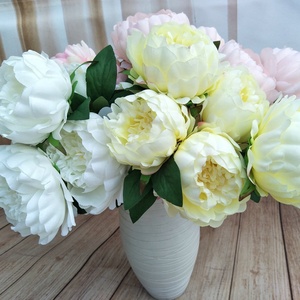 <span class=keywords><strong>Bouquet</strong></span> <span class=keywords><strong>de</strong></span> fleurs artificielles en soie, 5 têtes, <span class=keywords><strong>mariée</strong></span> pivoines pour décoration <span class=keywords><strong>de</strong></span> mariage, <span class=keywords><strong>de</strong></span> scène, vente en gros, pièces - Product Image 2