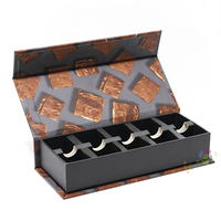 Galletas de caramelo de Navidad de lujo con estampado en caliente personalizado, barra dulce con caja de regalo de embalaje de papel de Chocolate vacía