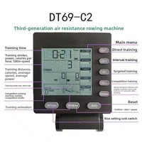 Compteur de Rameur en Plastique Résistant à l'Eau DT69 avec Écran Intelligent pour Application et Montre Connectée