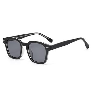 Gafas de Sol Retro 3506 CP Temple 3+2 con Bisagras, Lentes Cuadradas de Alta Calidad con Degradado UV400 para Hombre y Mujer - Product Image 4