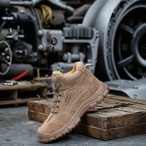 Chaussures <span class=keywords><strong>de</strong></span> <span class=keywords><strong>sécurité</strong></span> transfrontalières pour femmes et hommes, anti-écrasement, anti-perforation, antistatiques, avec empeigne en maille, embout en acier, montantes, pour le travail - Product Image 6