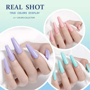 Marque privée Ensemble Nail Art 60 couleurs Gel UV 15ml Résine <span class=keywords><strong>acrylique</strong></span> Facile pour les salons de beauté Designer LED longue durée Logo personnalisable - Product Image 2