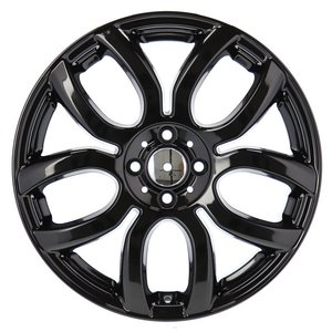 Revêtement noir 17x7 pouces jante <span class=keywords><strong>de</strong></span> <span class=keywords><strong>roue</strong></span> en alliage <span class=keywords><strong>de</strong></span> voiture <span class=keywords><strong>de</strong></span> tourisme 4x100 pour <span class=keywords><strong>MINI</strong></span> ONE <span class=keywords><strong>Cooper</strong></span> S D Clubman R56 R58 - Product Image 2