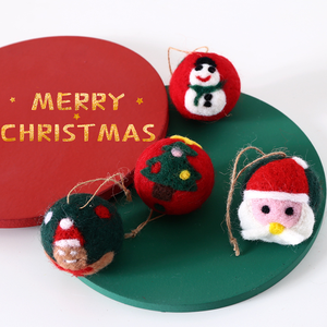 Jouets pour chats en feutre de laine, très demandés pour Noël, silencieux et interactifs, avec des motifs artisanaux pour les fêtes, pour chats d'intérieur - Product Image 3