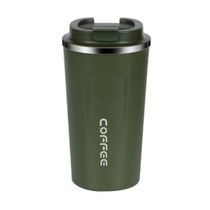 Taza de Café de Acero Inoxidable de Doble Capa, Aislada al Vacío, para Bebidas Calientes/Frías, Ecológica, Personalizable con Logotipo Empresarial, para Regalo de Oficina, 380 ml/510 ml - Product Image 3
