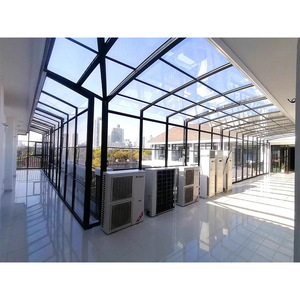 Techo Telescópico Plegable Inteligente para Patio de Villa, Moderno y Portátil, con Doble Vidrio Templado de Baja Emisividad - Product Image 5