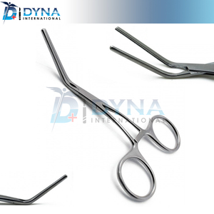 DEBAKEY Pediatric 5" Multi-Purpose Clamp 60 Angled Hemostat Forceps Surgical - Product Image 1