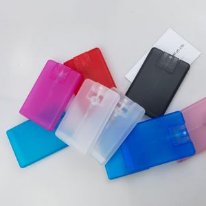 ขวดน้ำหอมพลาสติกแบบพกพาขนาด 20 มล. พร้อมหัวฉีดแบบบัตรเครดิตสำหรับเจลแอลกอฮอล์ล้างมือ มีสินค้าในสต็อก - Product Image 3