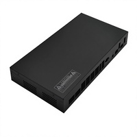 Boîtier de serveur 1U 19 pouces pour montage en rack, GPU ITX court, MATX, boîtier de disque dur, pare-feu, routeur, amplificateur de puissance numérique classe D