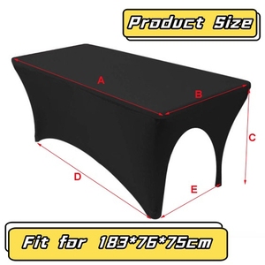 Wimper Plus Spandex Stof Laken Massage Tafelkleed 6ft Ijzervrije Wasbare Beauty Bed Hoes - Product Image 6