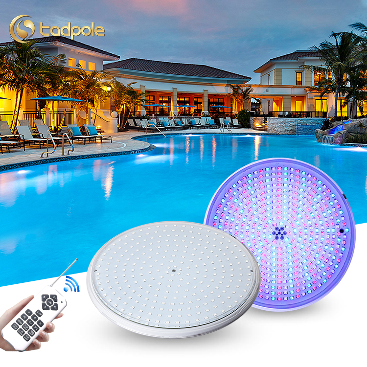 12V 35W Colorful Underwater Lights Ip68 Waterproof Par56 Replacement Rgb Changing Led Swimming Pool Light with Remote Control