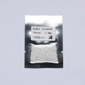 Circonita Blanca Redonda Pequeña de 2.0mm de Alta Calidad, Cortada a Máquina, para Engaste de Joyería al por Mayor - Product Image 4