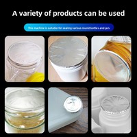 Machine de scellage automatique à induction électromagnétique continue pour canettes, plastique, verre, boissons et cosmétiques