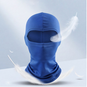 Bicycle Face Shield Windproof Breathable Lycra Headgear Summer Sun Protection Dustproof Outdoor <b>Cycling</b> Unisex Blue - Product Image 1