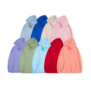 Hot Selling 100% Cotton Custom Design Blank Plain Men's Pullover Hoodies Best Quality Oversized Made in Pakistan - Product Image 4