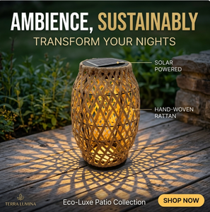 Lanterne Solari Retrò <span class=keywords><strong>da</strong></span> <span class=keywords><strong>Esterno</strong></span>, <span class=keywords><strong>Lampade</strong></span> in Rattan a <span class=keywords><strong>Energia</strong></span> <span class=keywords><strong>Solare</strong></span>, Lanterna LED Riciclabile, Luci Decorative Solari <span class=keywords><strong>da</strong></span> <span class=keywords><strong>Esterno</strong></span> in Rattan - Product Image 1